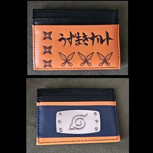 Naruto Card Wallet + Akatsuki Clouds Waterproof Picnic Blanket